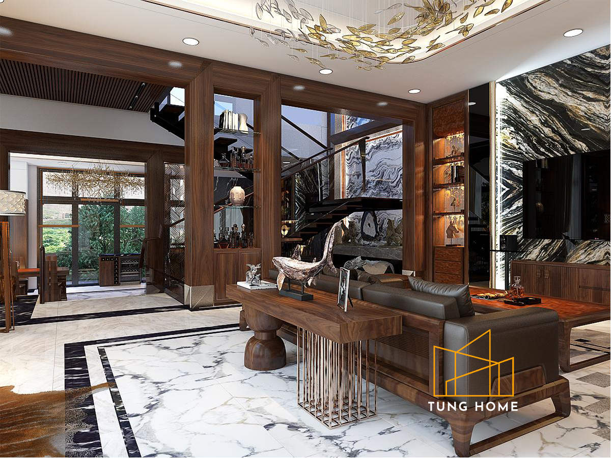 Thiết kế nội thất biệt thự - tunghome.vn