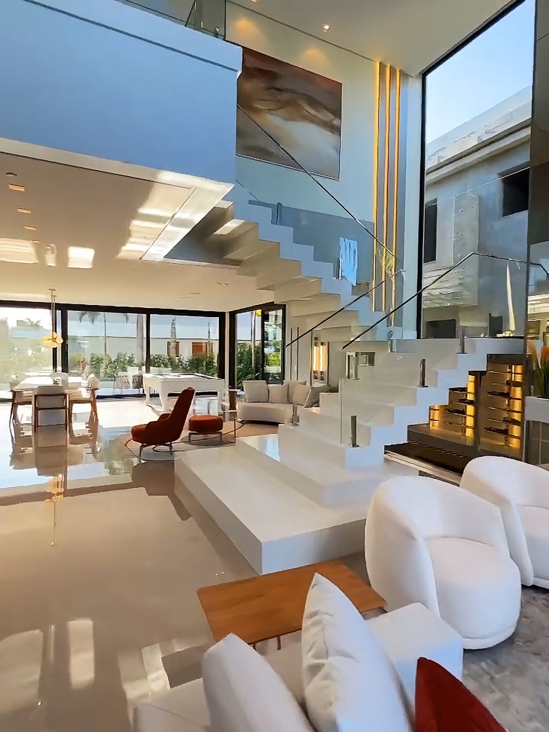 Nội thất nhà phố 3 tầng hiện đại của anh Long Bắc Ninh