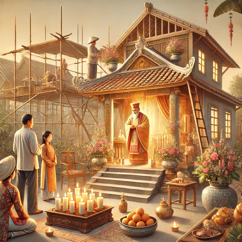 Mượn tuổi làm nhà