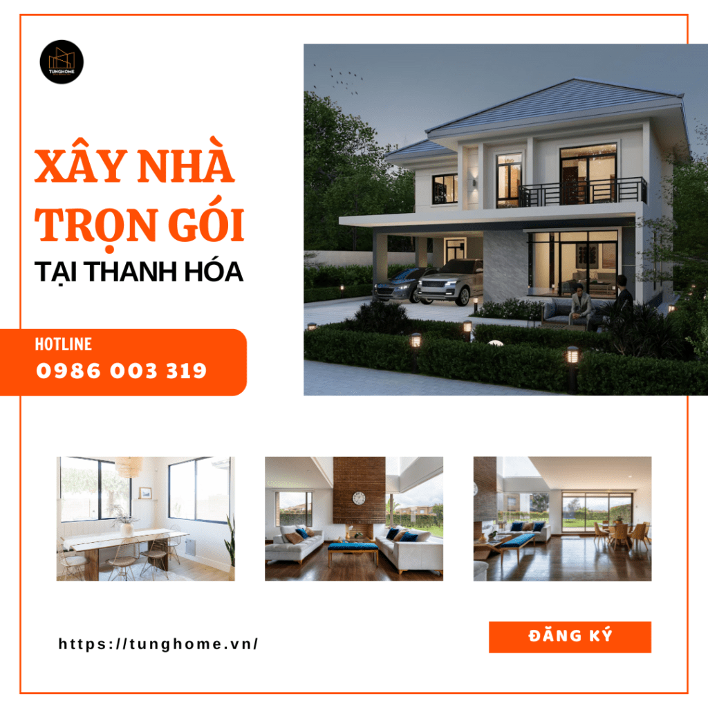 Xây nhà trọn gói tại Thanh Hóa giá rẻ